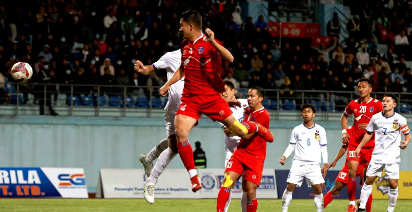 प्रधानमन्त्री थ्री नेसन्स कप : लाओसमाथि नेपालको सहज जित